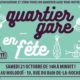Quartier Gare en Fête le 21 octobre au Molodoï.