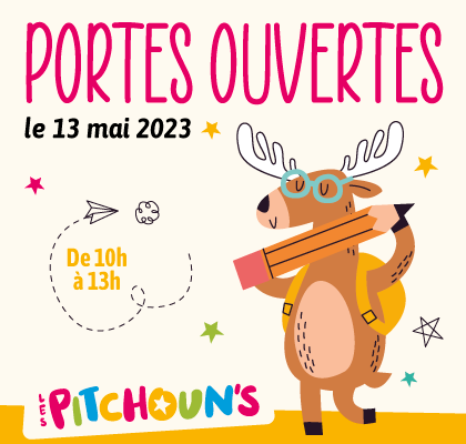 affiche portes ouvertes carré